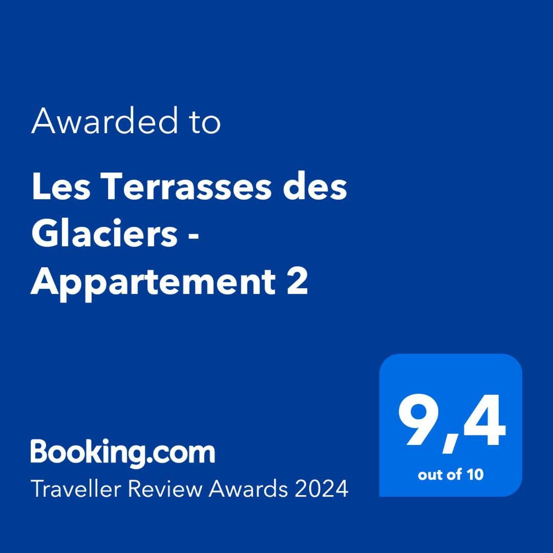 Les Terrasses Des Glaciers - Appartement 2 Шамони Екстериор снимка