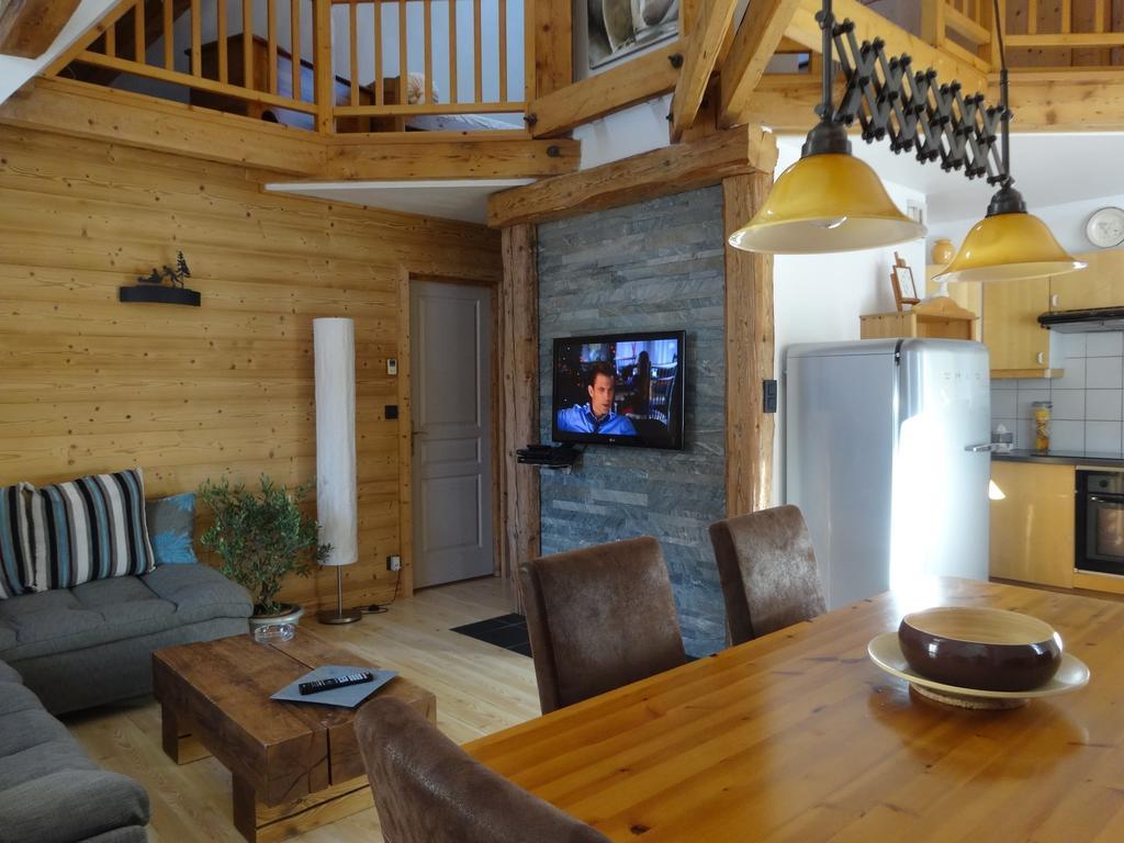Les Terrasses Des Glaciers - Appartement 2 Шамони Стая снимка